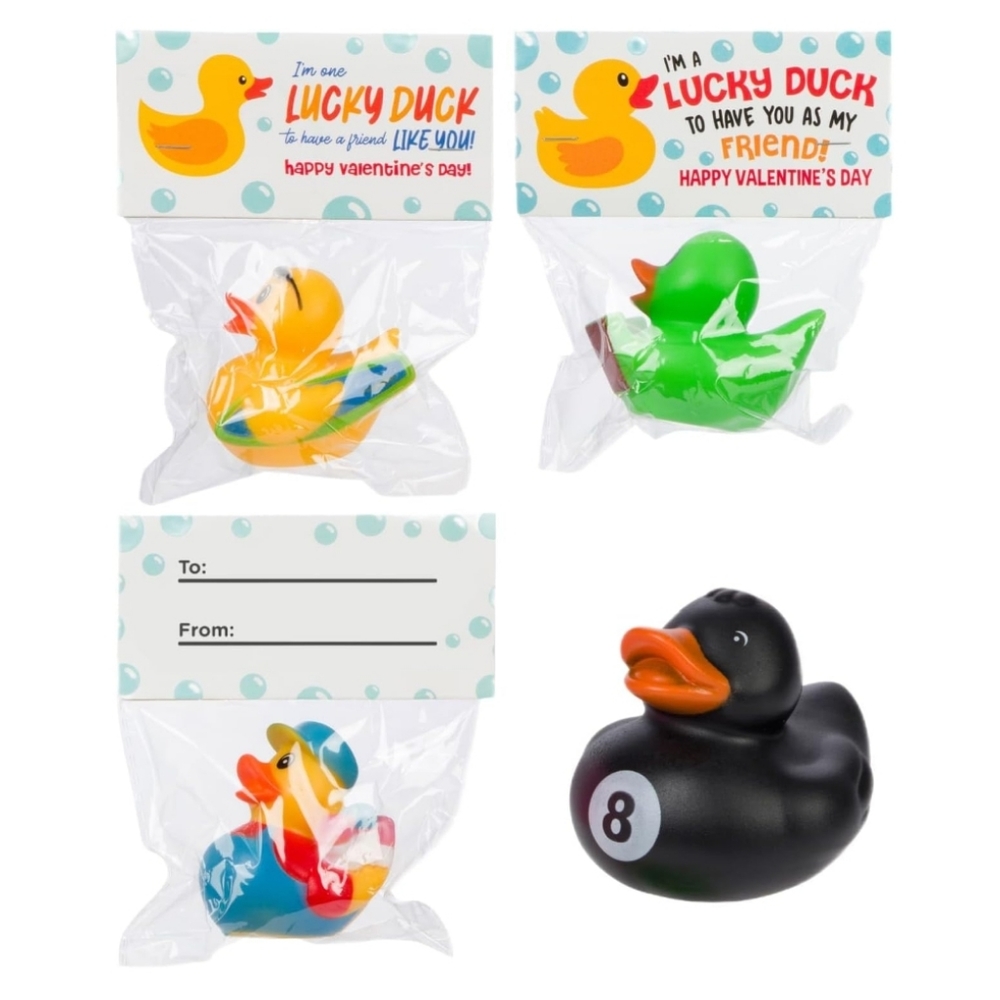 Valentines Gifts for Kids Rubber Ducks 30 Pack